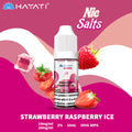 Close-up of Hayati Pro Max Nic Salt 10ml Label – Smooth 20mg E-Liquid