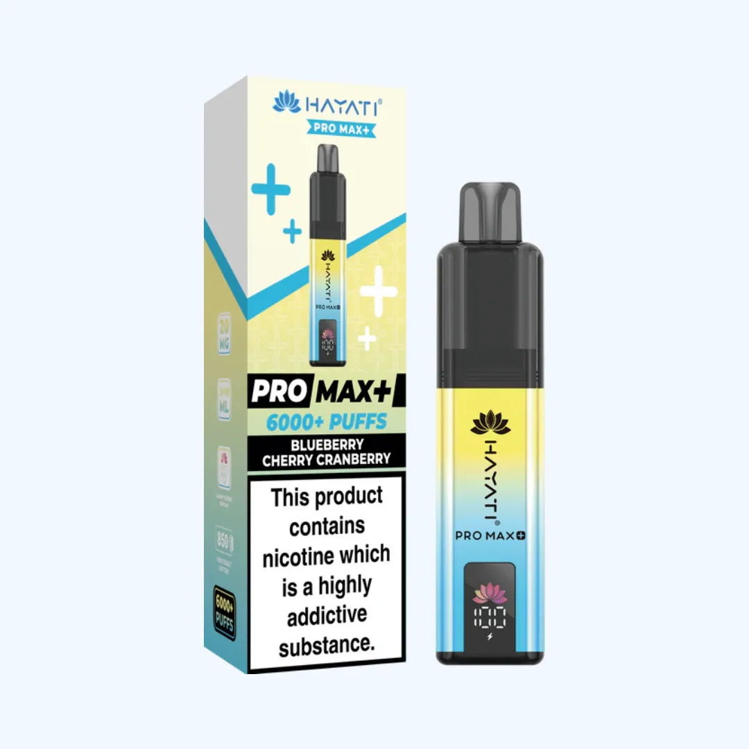 Hayati Pro Max Plus 6000 Pod Kit Box of 10 | Rechargeable Vape UK Hayati Pro Max Plus 6000 Pod Kit Box of 10 | Rechargeable Vape UK