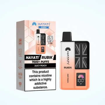 Hayati Rubik 7000 Prefilled Pod Kit – 7,000 Puffs, Rechargeable, Mesh Coil