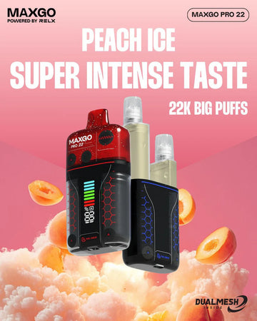 RELX Maxgo Pro 22K Pod Kit – 22,000 Puffs, Mesh Coil, USB-C