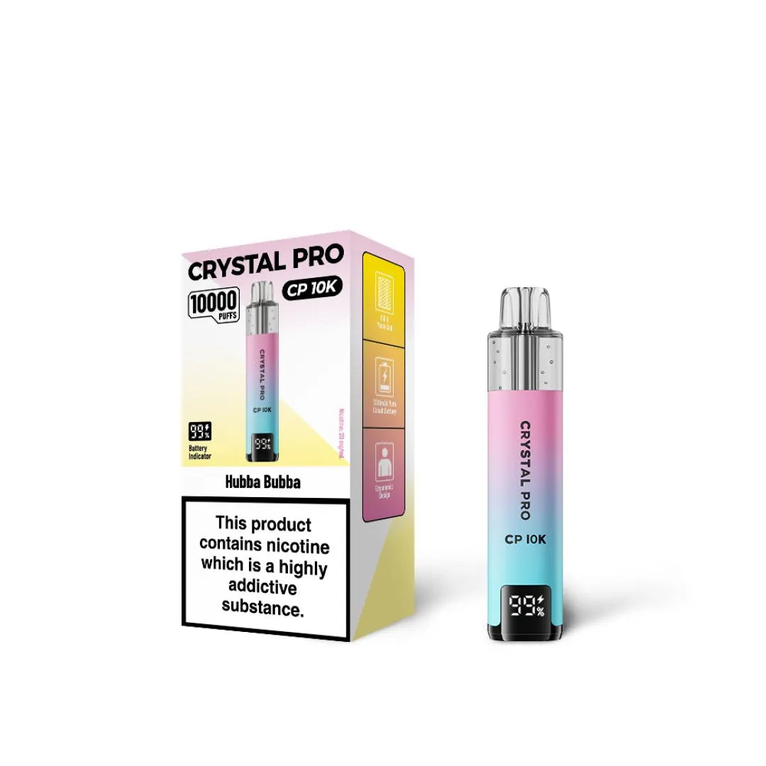 Crystal Pro CP 10K Prefilled Pod Kit | 10,000 Puffs, Rechargeable Crystal Pro CP 10K Prefilled Pod Kit | 10,000 Puffs, Rechargeable