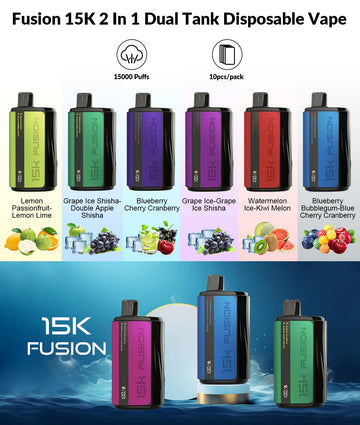 Fusion 15k 2 in 1 Dual Tank