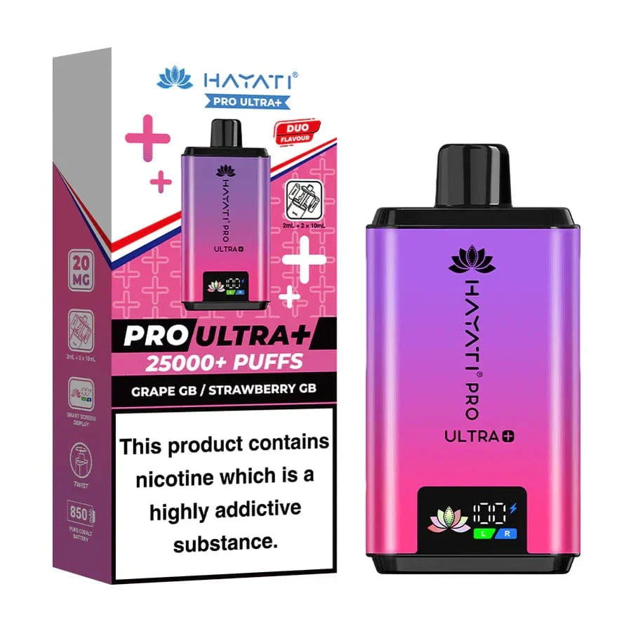 Hayati Pro Ultra Plus 25000 Prefilled Pod Kit, 5 for 49.99