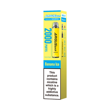 VooPoo Argus Bar Neon – 2000 Puffs Vape (Box of 10)