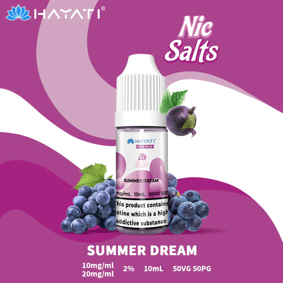 Hayati Pro Max Nic Salts – 20mg/ml [Box of 10]