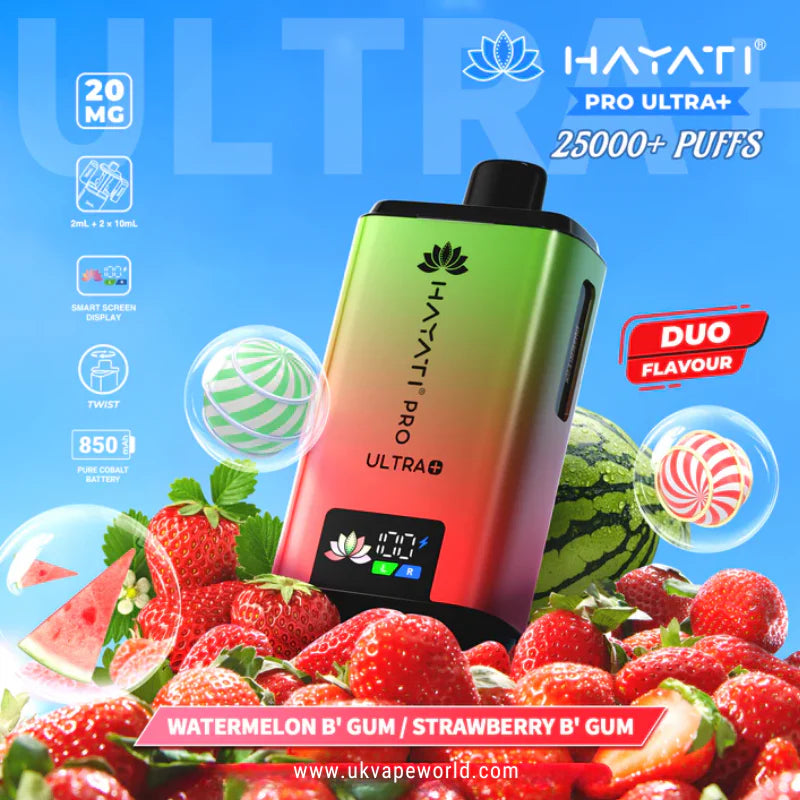 Hayati Pro Ultra Plus 25K Vape – Only £9.99