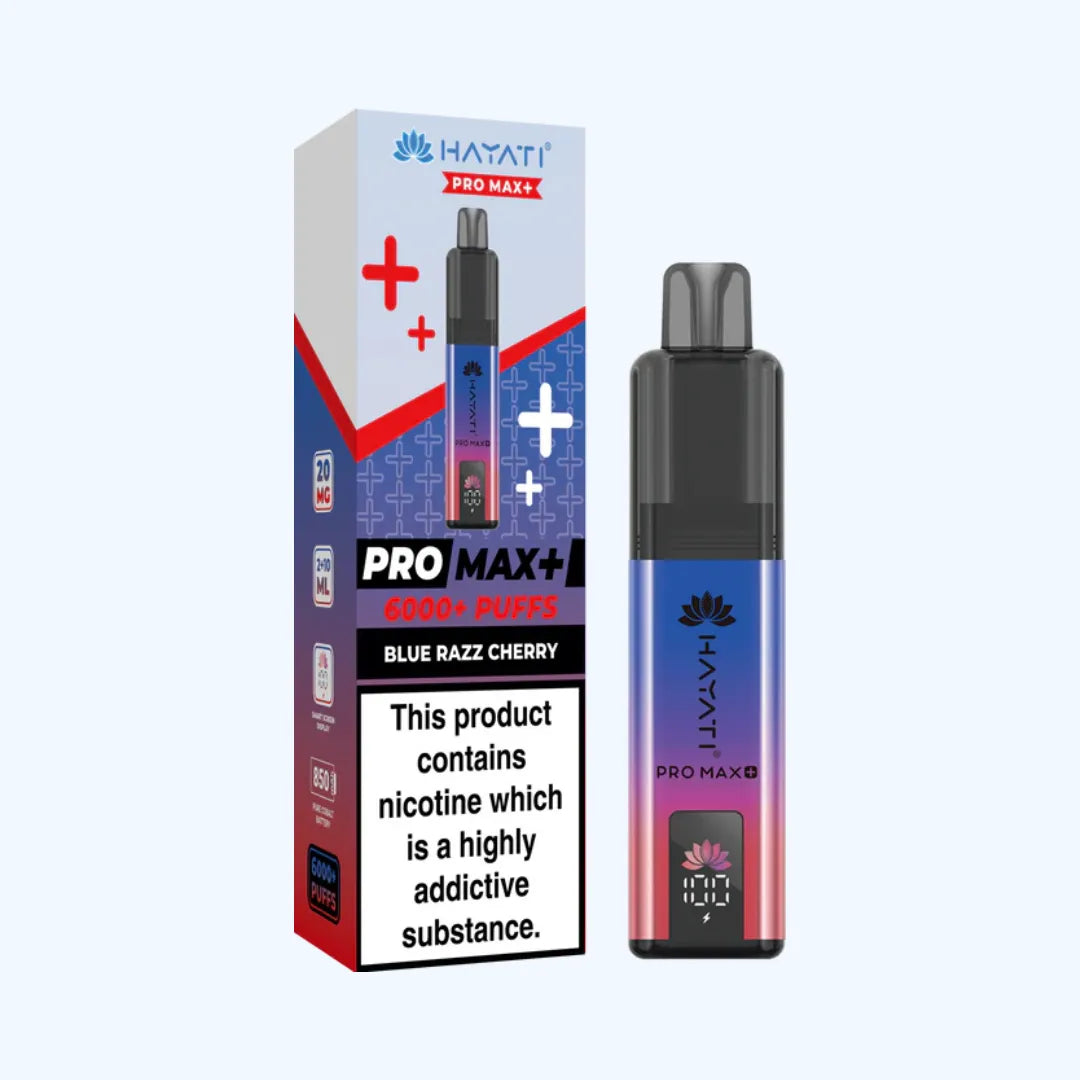 Hayati Pro Max Plus 6000 Pod Kit Box of 10 | Rechargeable Vape UK Hayati Pro Max Plus 6000 Pod Kit Box of 10 | Rechargeable Vape UK
