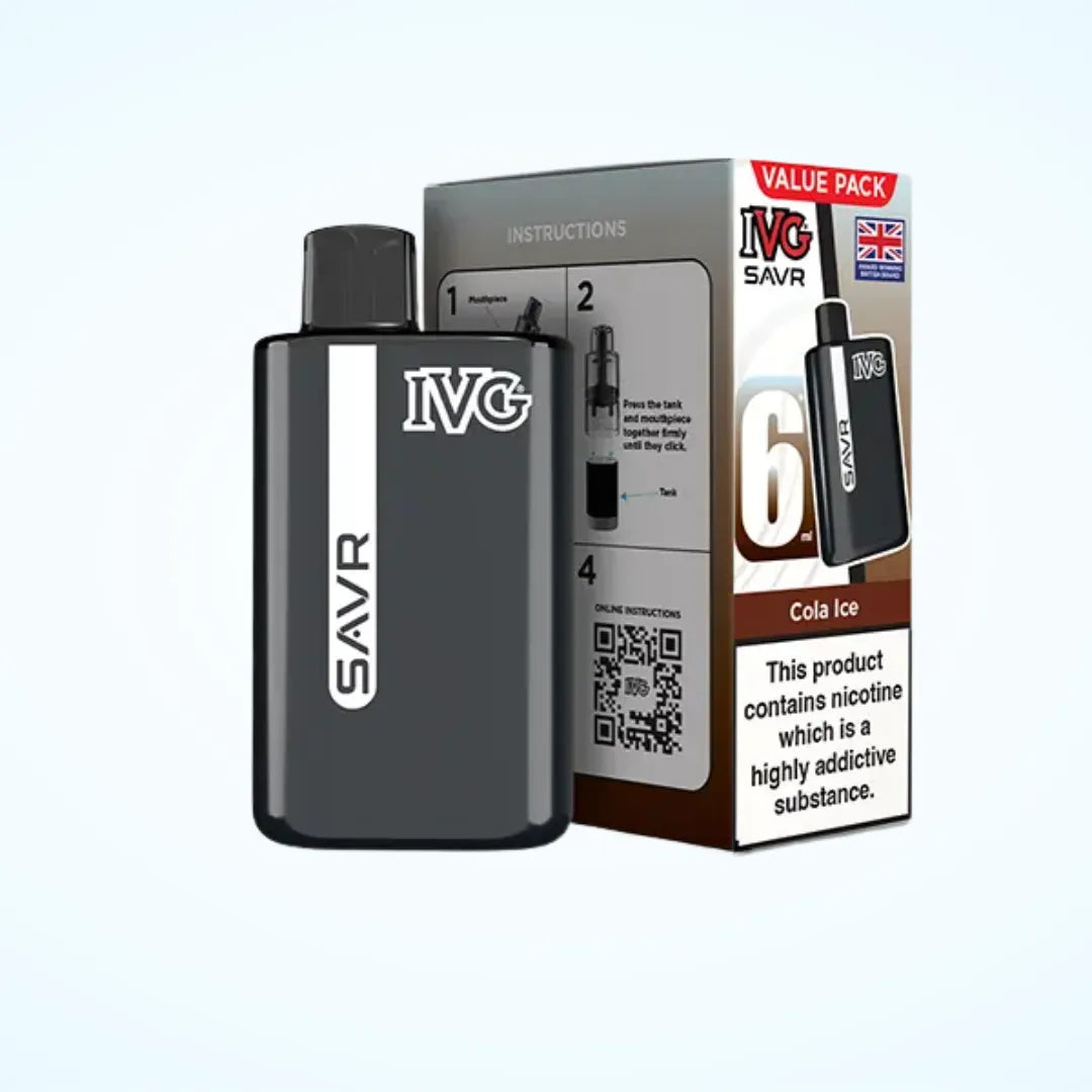 IVG SAVR 3000 Prefilled Pod Kit | 3,000 Puffs, Rechargeable | VapeCape UK IVG SAVR 3000 Prefilled Pod Kit | 3,000 Puffs, Rechargeable | VapeCape UK