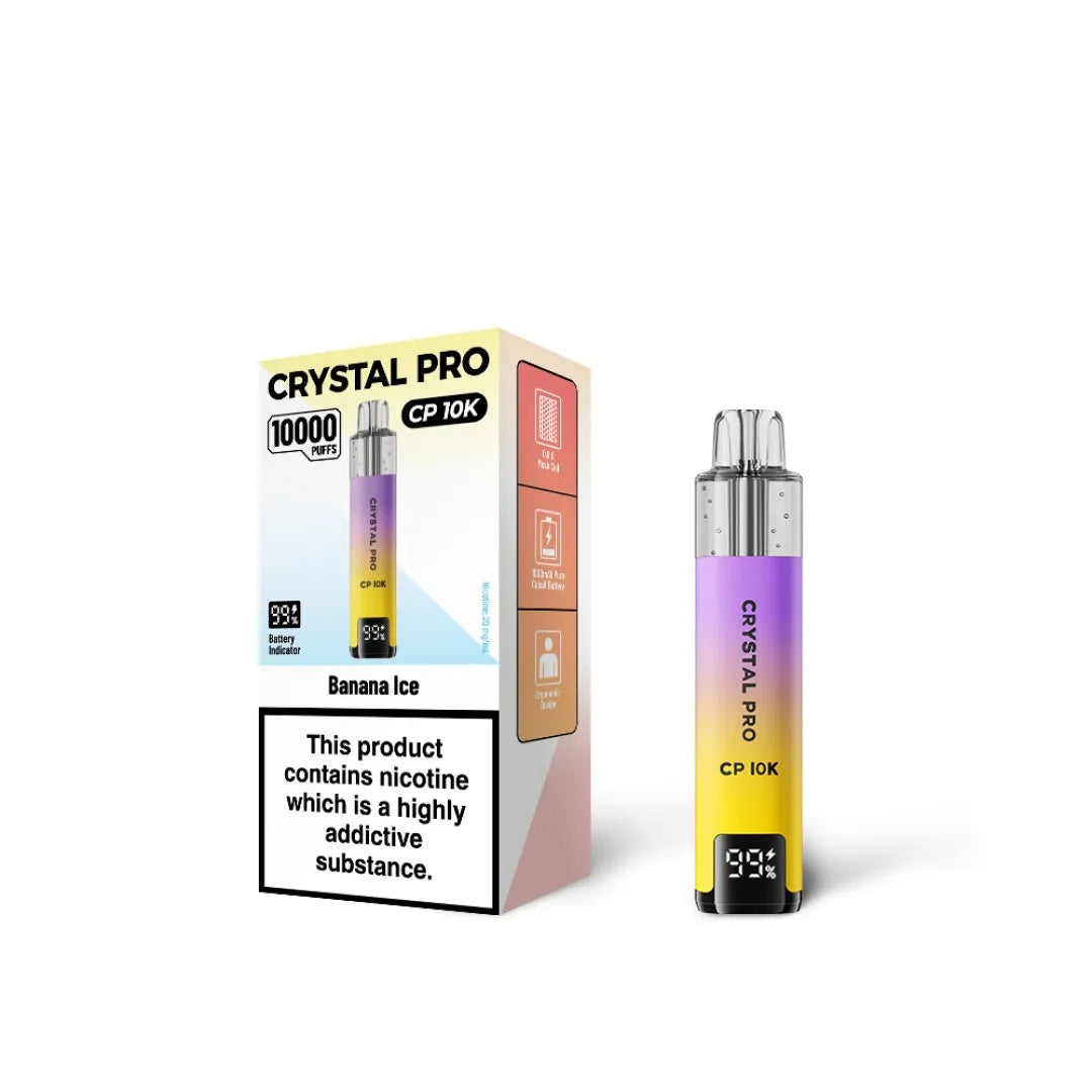 Crystal Pro CP 10K Prefilled Pod Kit | 10,000 Puffs, Rechargeable Crystal Pro CP 10K Prefilled Pod Kit | 10,000 Puffs, Rechargeable